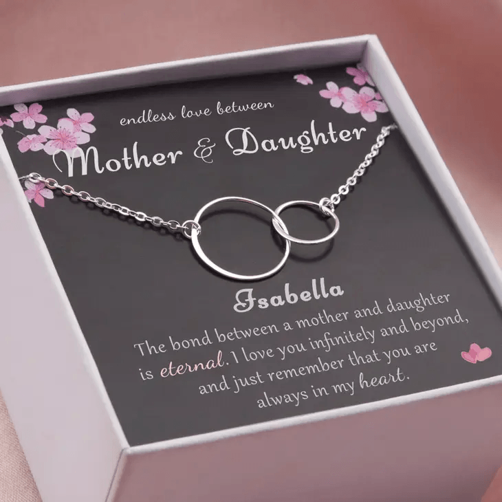 Mother Daughter Sterling Silver Necklace Mother's Day Gift - Shelburne Country Store