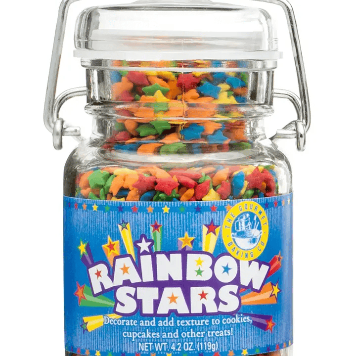 Rainbow Star Sprinkles 4.2oz - Shelburne Country Store