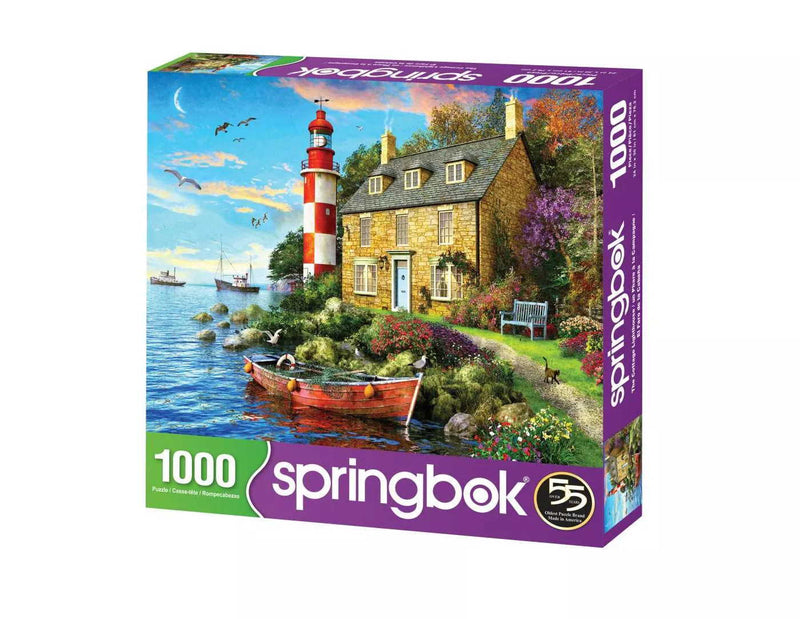 The Cottage Lighthouse - 1000 Piece Puzzle - Shelburne Country Store