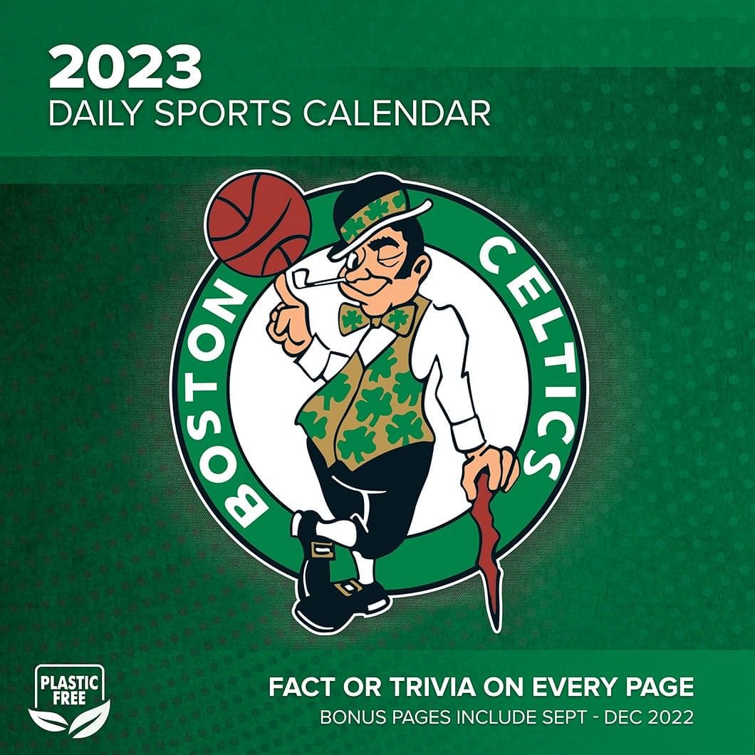 Boston Celtics 2023 Box Calendar - Shelburne Country Store