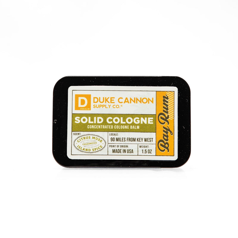 Solid Cologne - Bay Rum (Citrus Musk) - Shelburne Country Store