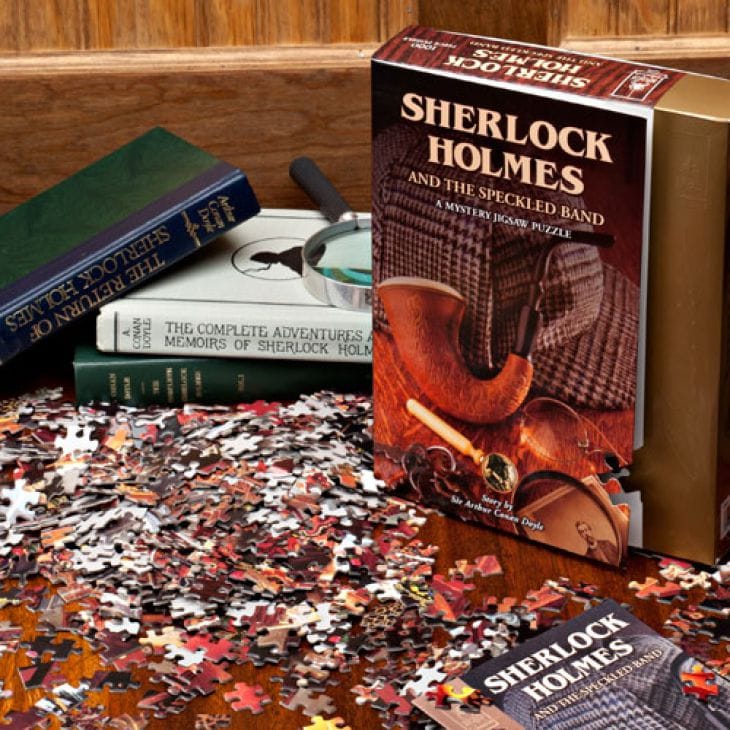 Classic Mystery Jigsaw Puzzle - Sherlock Holmes - Shelburne Country Store
