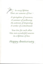 Anniversary Card - To My Wonderful Grandparents - Shelburne Country Store
