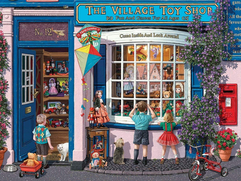 The Village Toy Shop Puzzle - 1000 Piece - Shelburne Country Store