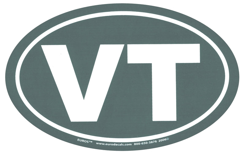VT  Euro Sticker - Shelburne Country Store