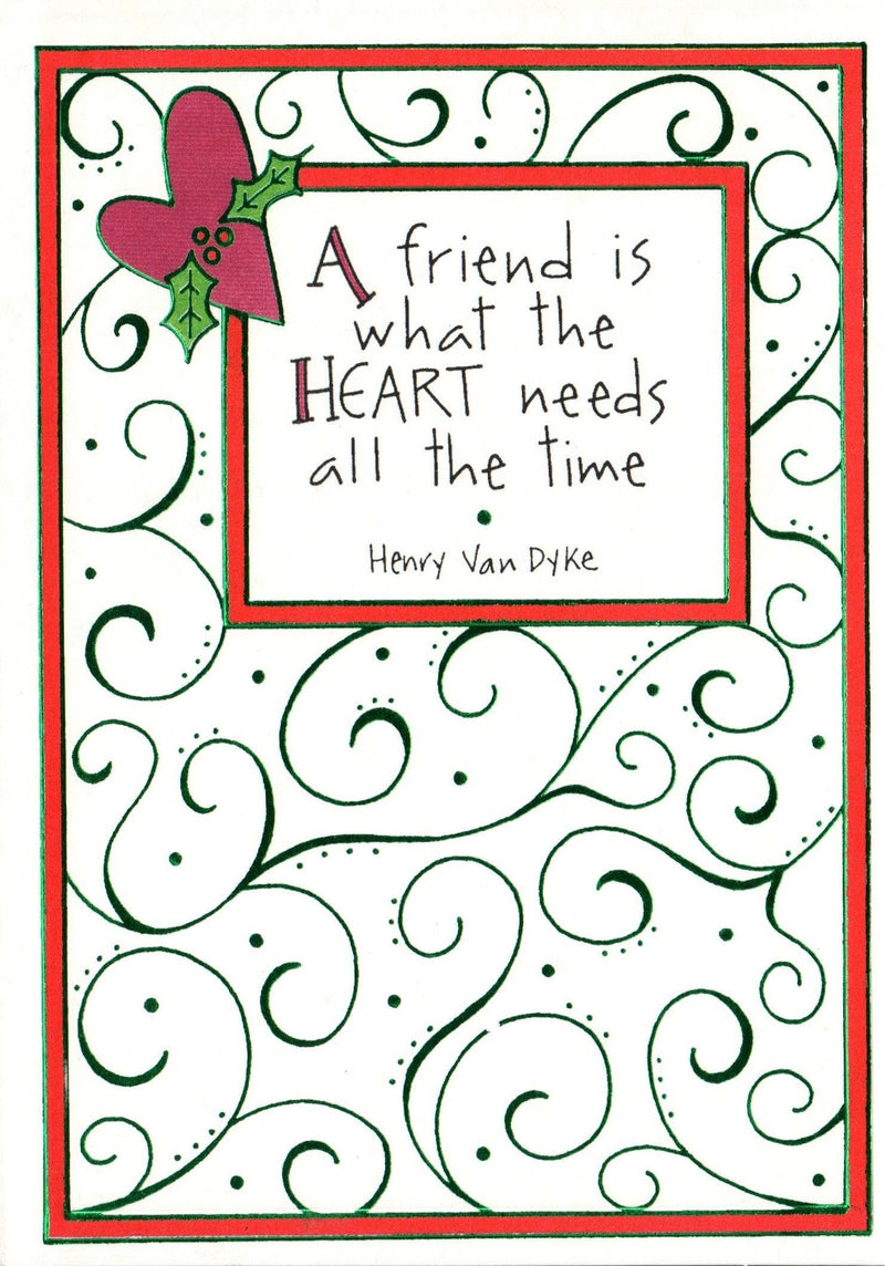 Christmas Card - A Dear Friend - Shelburne Country Store