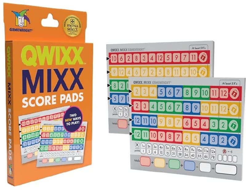 Qwixx Mixx Score Cards - Shelburne Country Store