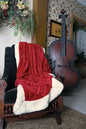 Throw - Rose Christmas - 60 X 70 - Shelburne Country Store