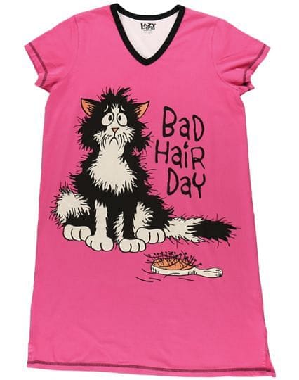 Bad Hair Day Nightshirt - - Shelburne Country Store