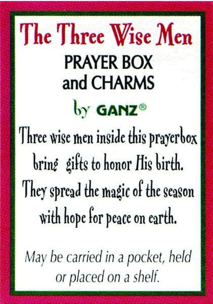 The Three Wise Men Prayer Box and Charms - Shelburne Country Store