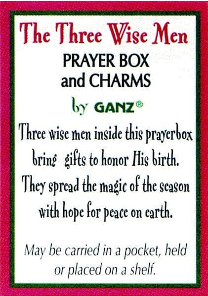 The Three Wise Men Prayer Box and Charms - Shelburne Country Store