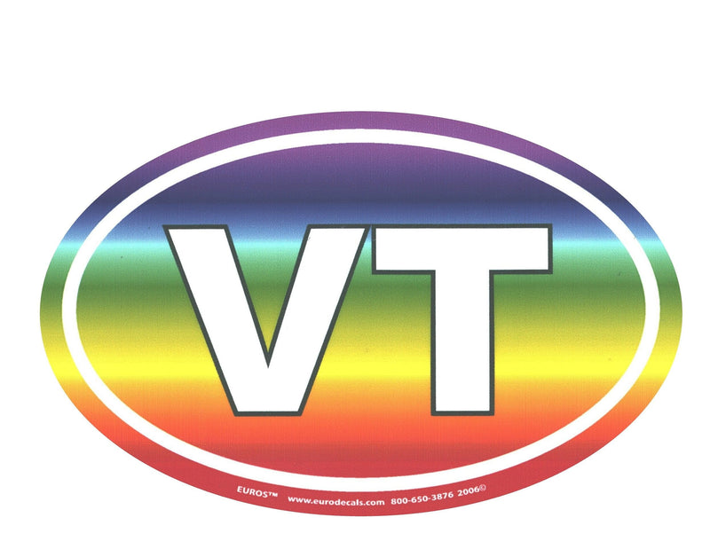 VT Pride Euro Sticker - Shelburne Country Store