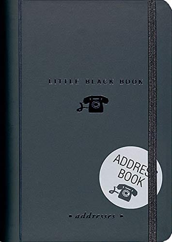 Little Black Book Portable Address Book - Shelburne Country Store