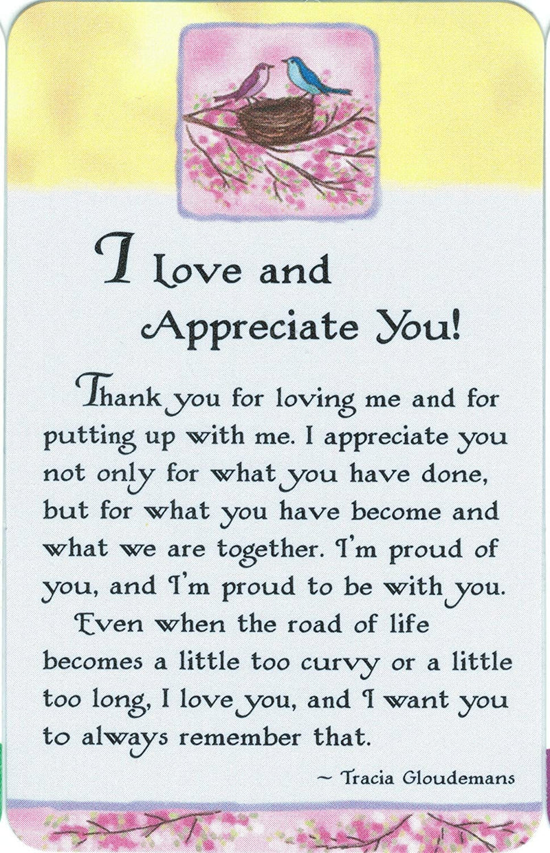 I love and Appreciate You! - Wallet Card - Shelburne Country Store