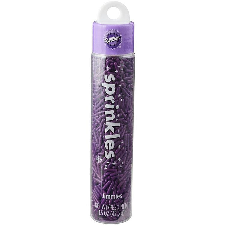 Jimmies Sprinkle Tube - Purple - 1.5 oz. - Shelburne Country Store