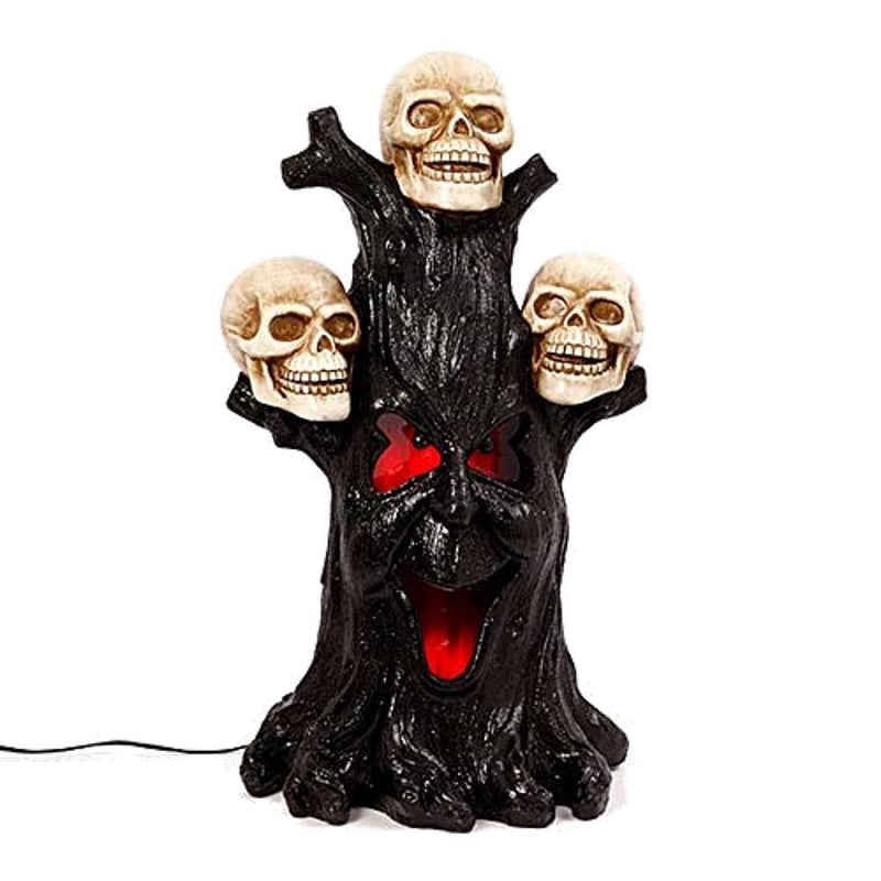 27" Electric Lighted Magnesium Haunted Tree - Shelburne Country Store