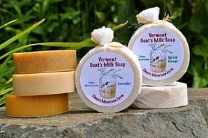 Elmore Mountain Farm Goat's Milk Soap - Geranium Lemongrass - Shelburne Country Store