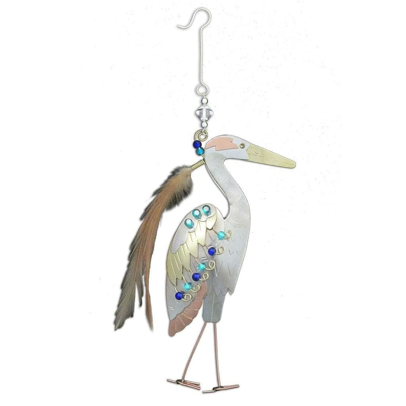 Blue Heron Ornament - Shelburne Country Store