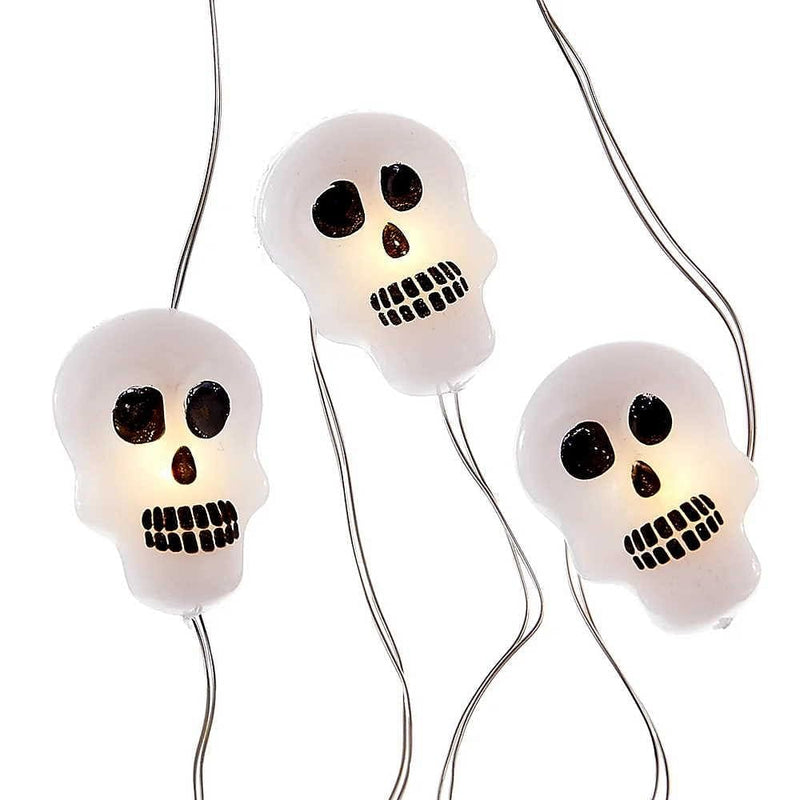 Halloween LED Fairy Light Set - Skulls - Shelburne Country Store