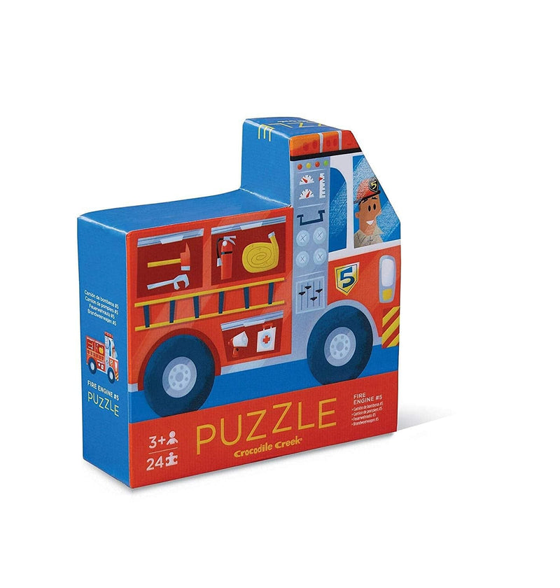 2 Sided Fire Engine 24 Piece Puzzle - Shelburne Country Store