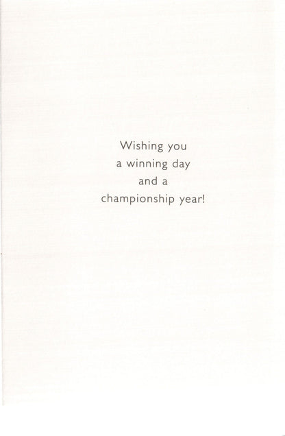 Birthday Card - Brother A Championship Year - Shelburne Country Store