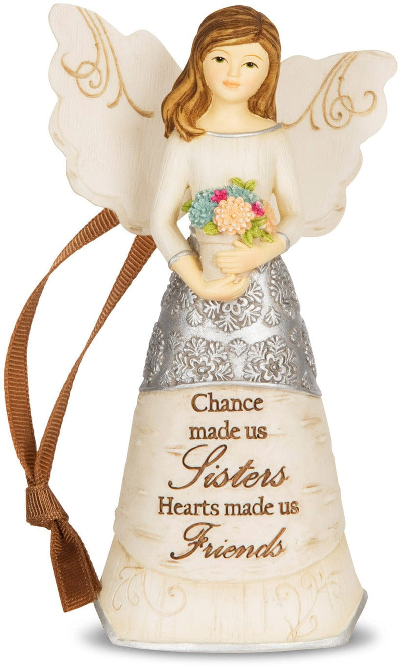 Elements Angel Sister Ornament - The Country Christmas Loft