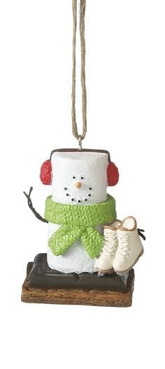 S'mores Winter Sport Ornament - Skating - Shelburne Country Store