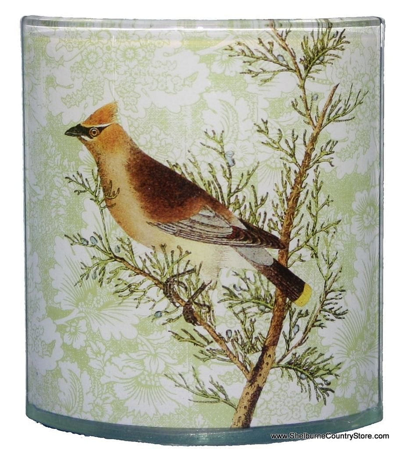 Bird Tea Light Holder - Waxwing - Shelburne Country Store