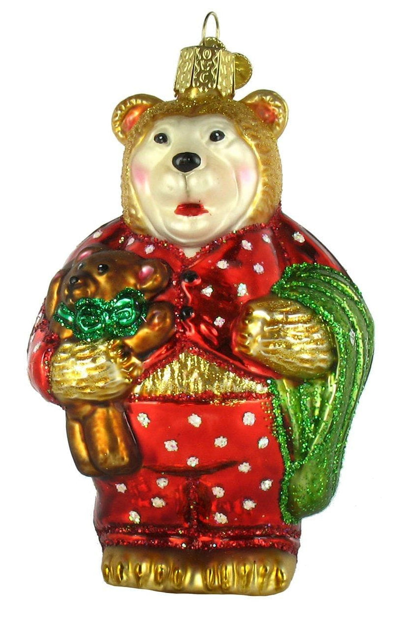 Sleepy Bear Ornament - Shelburne Country Store