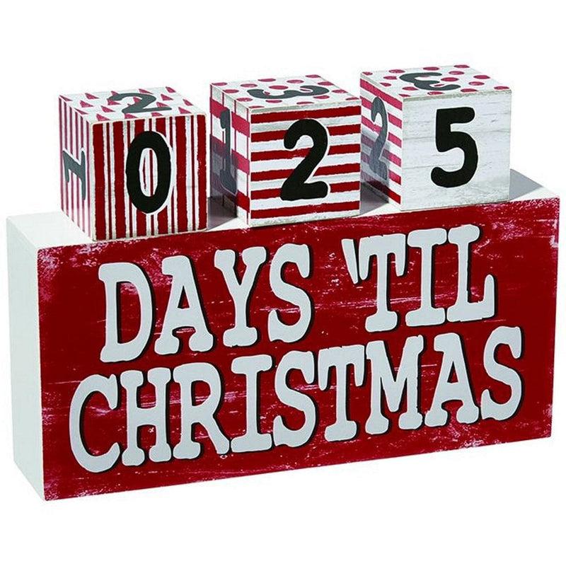 Days 'Til Christmas Table Decor - Shelburne Country Store