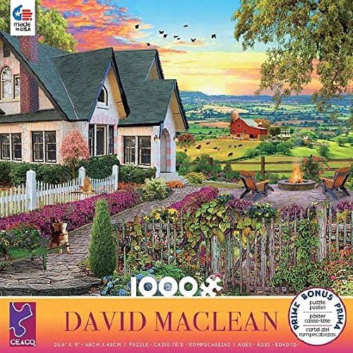 David Maclean Hilltop - 1000 piece Puzzle - Shelburne Country Store