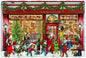 Around the Town Advent Calendar Card - - Shelburne Country Store
