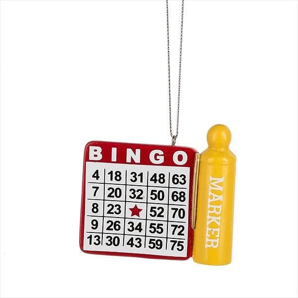 Bingo Board and Dauber Ornament - Shelburne Country Store