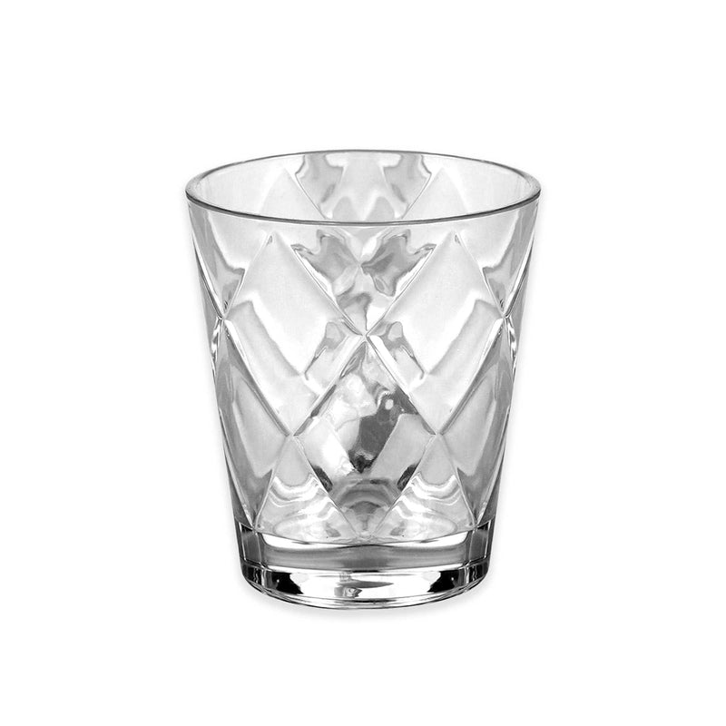 Clear Diamond Heavy Weight Acrylic Cup- 15 oz - Shelburne Country Store