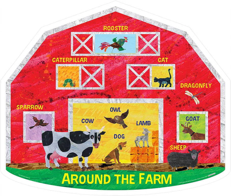 2 Sided Floor Puzzle - Around the Farm - Shelburne Country Store