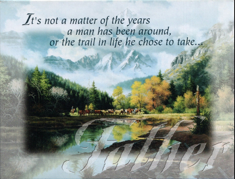 Trail In Life Father's Day Card - Shelburne Country Store