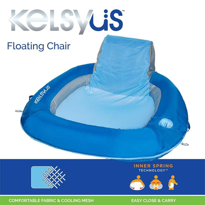 Spring Float Pool Chair - Light Blue - Shelburne Country Store