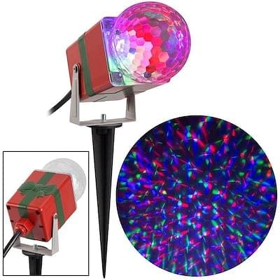 LightShow Swirling Blue/Red/Green LED Kaleidoscope - Shelburne Country Store