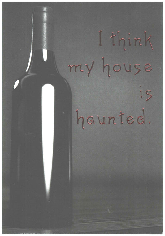I think my house is haunted Halloween Card - Shelburne Country Store