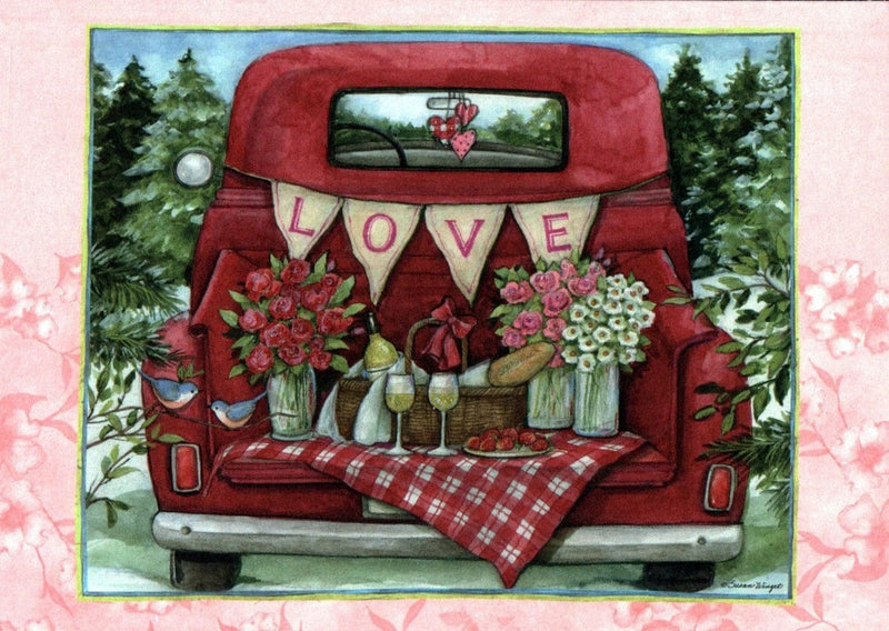 Love Truck Valentine's Day Card - Shelburne Country Store