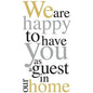 Happy To Have You Guest Towel - Shelburne Country Store