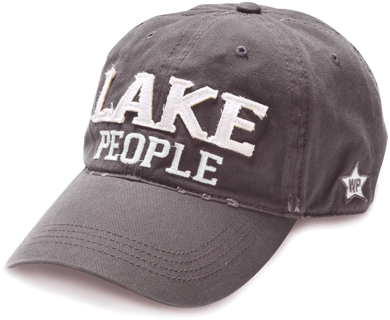 Lake People - Dark Gray Adjustable Hat - Shelburne Country Store