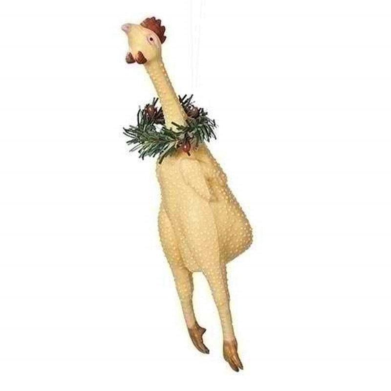 Roman 7.5 inch Rubber Chicken Ornament - Shelburne Country Store