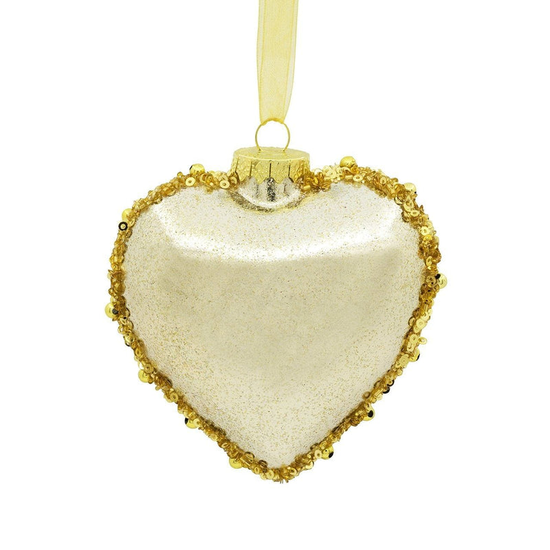 Hallmark Mahogany Such A Light Heart Glass Christmas Ornament - Shelburne Country Store