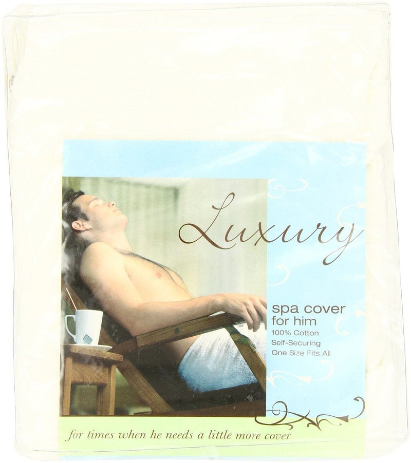 Bath Accessories Terry Spa Cover For Him - Shelburne Country Store