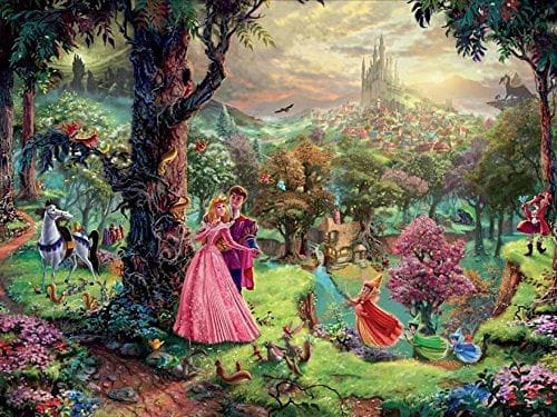 Sleeping Beauty Thomas Kinkade Disney Dreams Collection Jigsaw Puzzle 750 Piece - Shelburne Country Store
