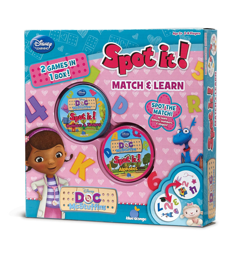 Spot It! 2-In-1 Doc Mcstuffins - Shelburne Country Store