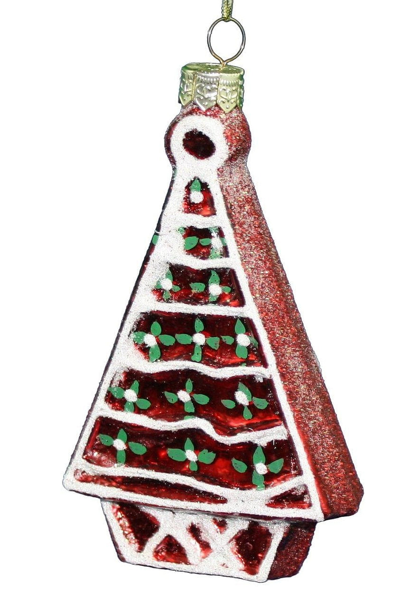 Handpainted Glass Christmas Tree Ornament - Shelburne Country Store