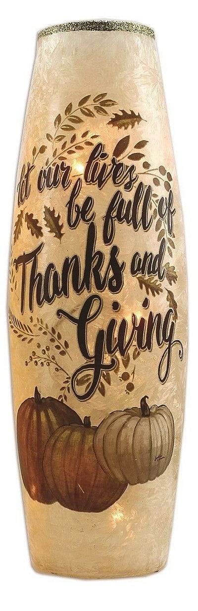 Live Simply Lighted Vase - - Shelburne Country Store