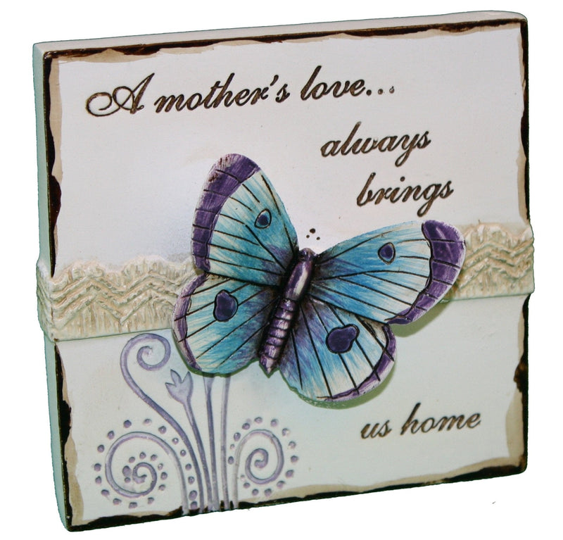 A Mother's Love' Butterfly Plaque - Shelburne Country Store